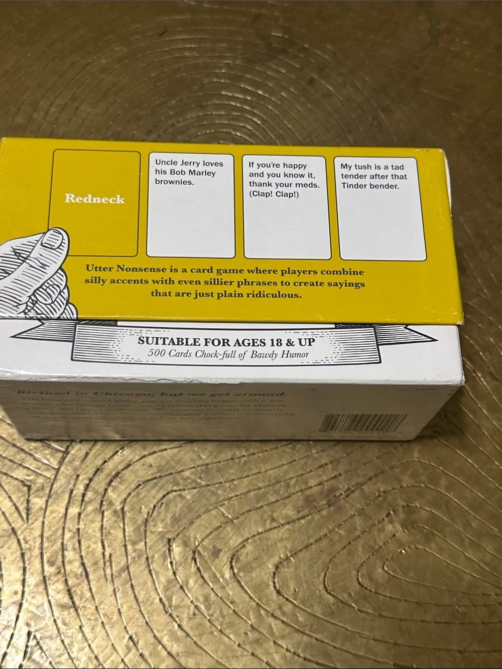 Utter Nonsense! Naughty Edition Party Card Game -